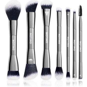 Notino Dual-End Make-Up Brush Set set perii machiaj - imagine 3